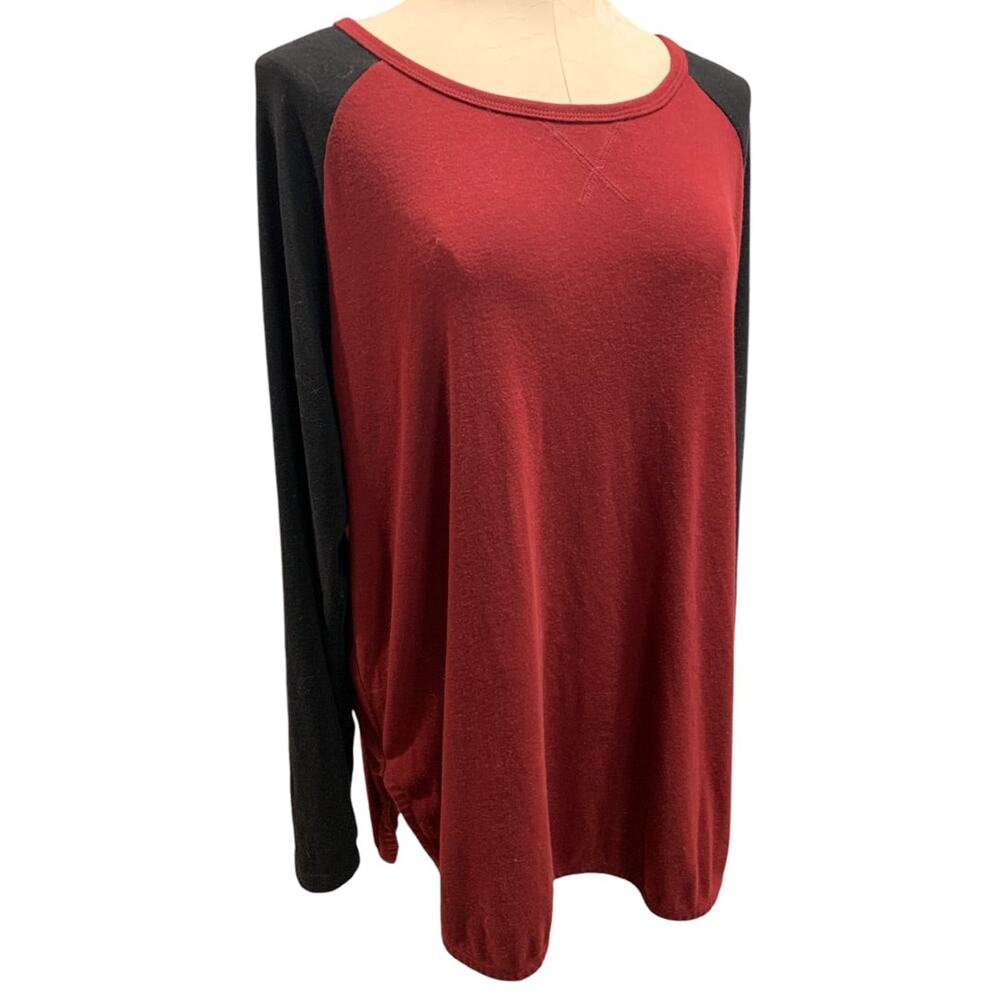 2XL Popyoung Womens Jersey Style Long Sleeve Tshirt